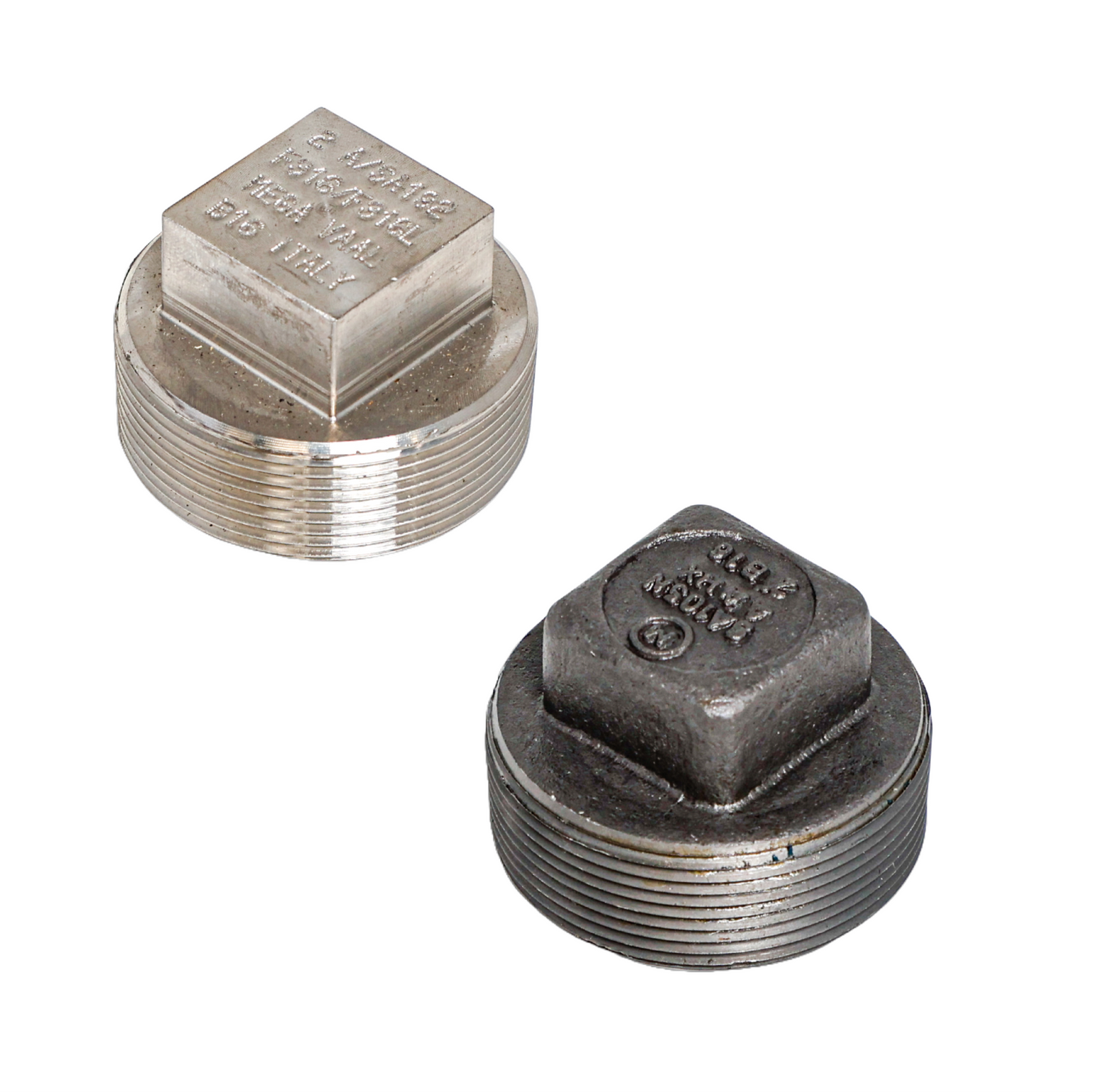 Tappi a testa quadra